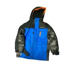 ZeroXposur Boys Sky Diver Detachable Inner Shell Soft Winter Ski Jacket Size 5/6